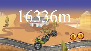 16336m In Desert With Rotator  Hill Climb Racing 2 [upl. by Ahseyi]