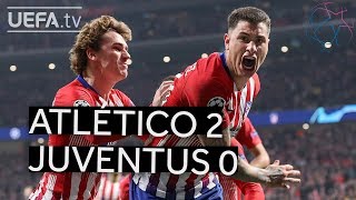 ATLÉTICO 20 JUVENTUS UCL HIGHLIGHTS [upl. by Alicec]