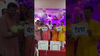 Name Reveal Ceremony❤️Name Reveal Ideas 2024namereveal name baby babygirl viralvideo marathi [upl. by Rosalie362]