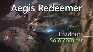 Star Citizen 320  Aegis Redeemer solo VHRT bounty hunting review [upl. by Lin]