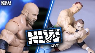 NLW Live Episode 107  WWE Figure Pic Fed Stop Motion [upl. by Absa]