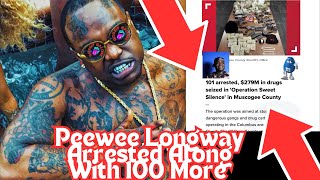 Peewee Longway Arrested Along With 30 More peeweelongway antglizzy atlanta atl [upl. by Duthie]