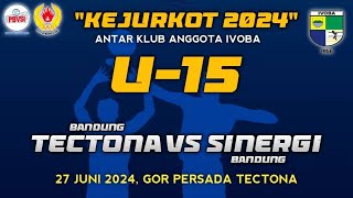 KEJURKOT IVOBA 2024 U15 PUTRA  TECTONA VS SINERGI [upl. by Taryn171]