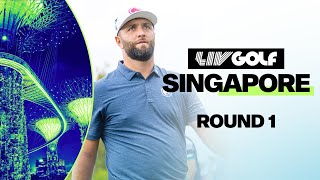 LIV GOLF  SINGAPORE  ROUND 1  May 3 2024 [upl. by Suirauqram232]