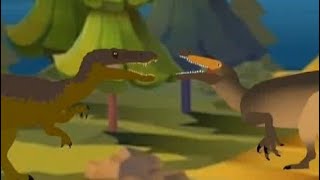 Baryonyx Limbo VS Irritator VS Suchomimus Jurassic park builder animation dc2 drawingcartoons2 [upl. by Sabella]