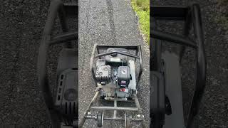 New harbor freight plate compactor in action vary impressed with it [upl. by Ivett780]