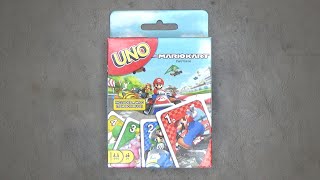 UNO Mario Kart Card Game Opening [upl. by Enait]