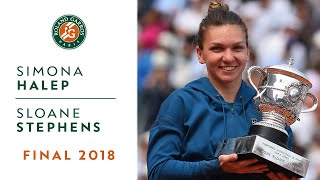 Simona Halep vs Sloane Stephens  Final 2018  The Film  RolandGarros [upl. by Hacceber451]