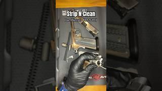 Dan Wesson PM9 1911 Strip amp Clean pistol clean oil [upl. by Anitac]