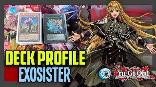 ✅📈DECK PROFILE EXOSISTER  YUGIOH 2024 [upl. by Anneirda235]