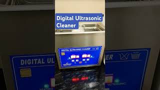 Ultrasonic cleaner lab experiment interestingfacts science knowledge youtubeshorts beauty [upl. by Yelich]