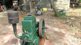 Crossley 1030 25 HP vintage stationary engine [upl. by Sarene176]