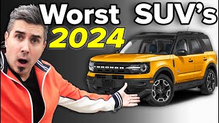 You MUST Avoid These 2024 Money Pit 2024 SUVs [upl. by Nalor60]