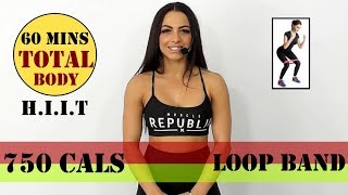 Loop Band Workout  Resistance Band Workout  Mini Band Workout [upl. by Pilif772]