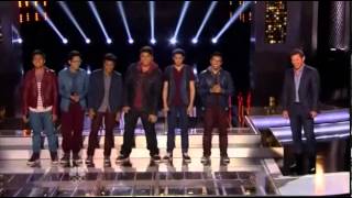 1st Performance  Filharmonic  quotTreasurequot By Bruno Mars  Sing Off  Series 4 [upl. by Shiau71]