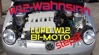 Lupo W12BiMoto  Das erste Rollout  24 Zylinder 12 Liter Hubraum 900 PS [upl. by Strong]