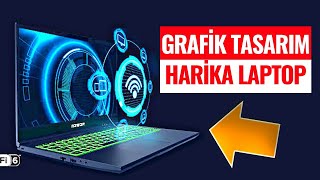 14 Bin TL Grafik Tasarım İçin En İyi Laptop Monster Abra A5 İnceleme [upl. by Llennej]