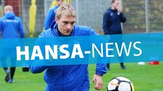 HansaNews vor dem 15 Spieltag  Heimspiel Karlsruher SC [upl. by Eiznikcm]