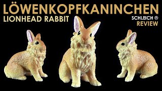 Schleich ® Löwenkopfkaninchen  Lionhead Rabbit  Review  Neuheit 2024 New [upl. by Dnomsad757]