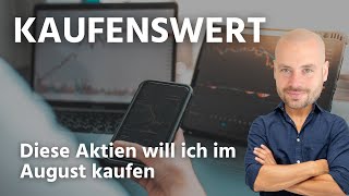 6 kaufenswerte Dividenden Aktien für August 2024 [upl. by Black]