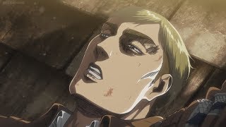 Erwin Smith Last Moment Death  Attack on Titan Season 3 [upl. by Adnouqal]