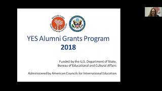 2018 Alumni Grants Webinar [upl. by Adran]