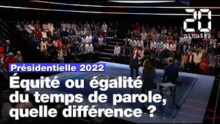 Equité ou égalité du temps de parole quelle différence [upl. by Aurelius890]