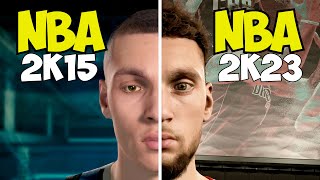 Evolution of Zach LaVine In NBA 2K Games NBA 2K15  NBA 2K23 [upl. by Eicyac]