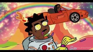 Kodak Black x Lil Wayne  Codeine Dreaming Music Video Moon Rock [upl. by Brause]