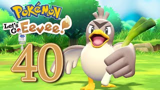 Pokémon Lets Go Eevee 40  Lucky Duck [upl. by Artekal666]