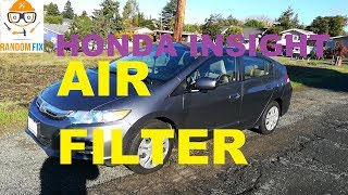 ▶️HOW TO REPLACE 2010 2011 2012 2013 2014 Honda Insight Air Filter NO TOOL NEEDED [upl. by Joon408]