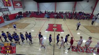 Hemingford High School vs Hyannis High School Mens Varsity Basketball [upl. by Collette]