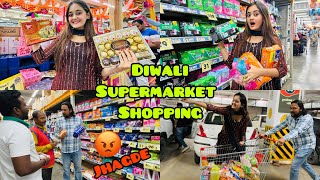 Diwali Special Supermarket Groceries amp Sweets Shopping Mummy ne Diya Big Surprise Gift Bindass Kavy [upl. by Ydnil]