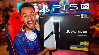 UNBOXING PS5 PRO  TheGrefg [upl. by Horten]