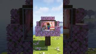 Cherry House in Minecraft minecraft shorts cherryhouse meme minecrafttutorial [upl. by Dinnie472]