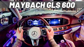 2023 Mercedes Maybach GLS  POV Night Drive [upl. by Buehrer480]