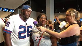 Inside Giants Fan Fest at MetLife Stadium [upl. by Enelear864]