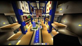 Minecraft  Projekt Raumhafen  Einkaufspassage Part 3 German HD [upl. by Aikemit]