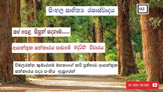 Sinhala vichara Aganthuka sathkaraya ol sinhala sahithya rasaswadaya ol  sinhala vichara [upl. by Dirgis383]