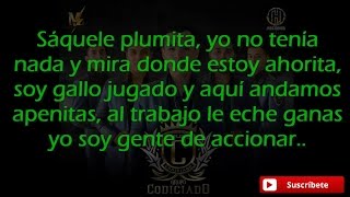 Gente de Accionar •Grupo Codiciado• LETRA [upl. by Nuhsed930]