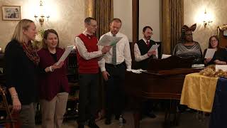 Christmas Caroling at Wyoming Historic Governors Mansion  Cheyenne WY  November 23 2024 [upl. by Aray]