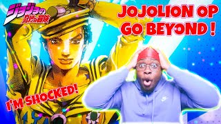 NON JOJO FAN REACTS  JOJOLION OP GO BEYOND JOJOS BIZARRE ADVENTURE PART 8 BLIND REACTION [upl. by Ayekel475]