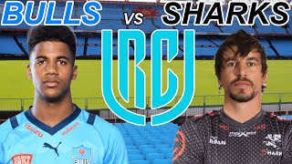 BULLS vs SHARKS URC 2023 Live Commentary [upl. by Ahsiemak]