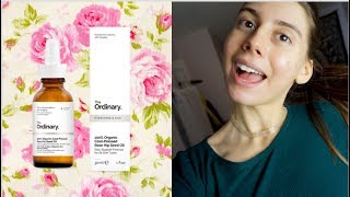 TRYING ROSEHIP OIL FOR A WEEK FOR MY ACNE SCARS FIRST IMPRESSIONS  The Ordinary [upl. by Ahsaele]