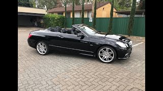 Mercedes Benz E class convertible in Pakistan Mercedes Benz 360 degree view [upl. by Thorne]