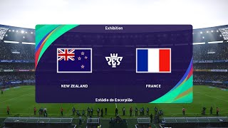 New Zealand vs France 31072024 Olympic Games PES 2021 [upl. by Lore]