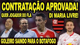 CONTRATAÇÃO APROVADA TEXTOR QUER JOGADOR DO FLAMENGO MENGÃO TEM CONCORRÊNCIA DI MARIA LIVRE E [upl. by Bornie]