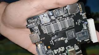 H96 MAX Android HD 4k video Smart android Tv box teardowndisassembly in full hd [upl. by Onibas]