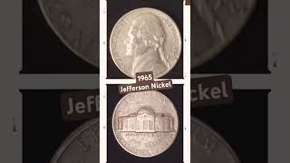 1965 Jefferson Nickelcoincollection nickels 2024shorts 200 Subscribersgrowthing [upl. by Yelsnia418]