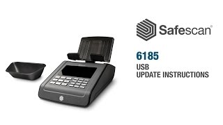 Safescan 6185 USB Update Instructions  English [upl. by Armalla]